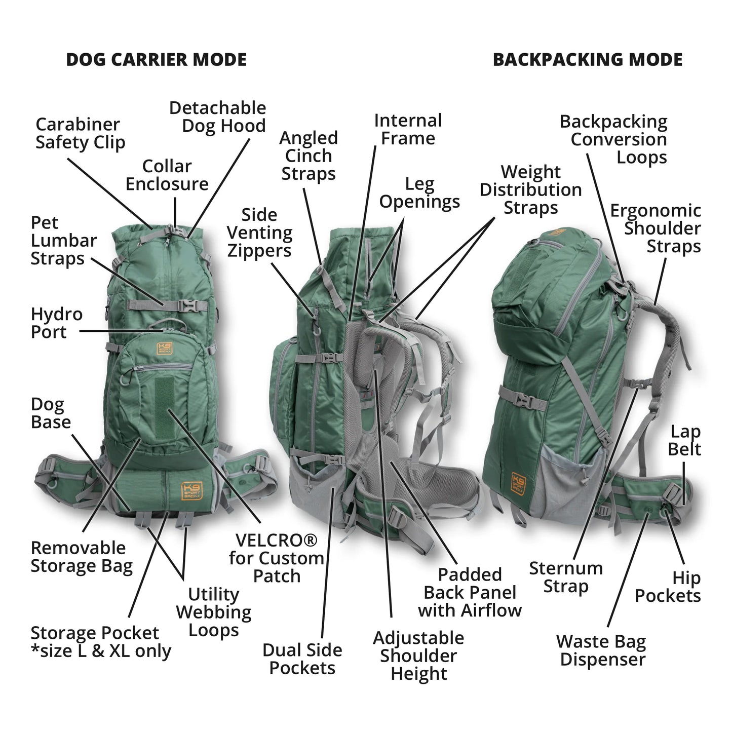 K9 Sport Sack - Kolossus *LIMITED OFFER*